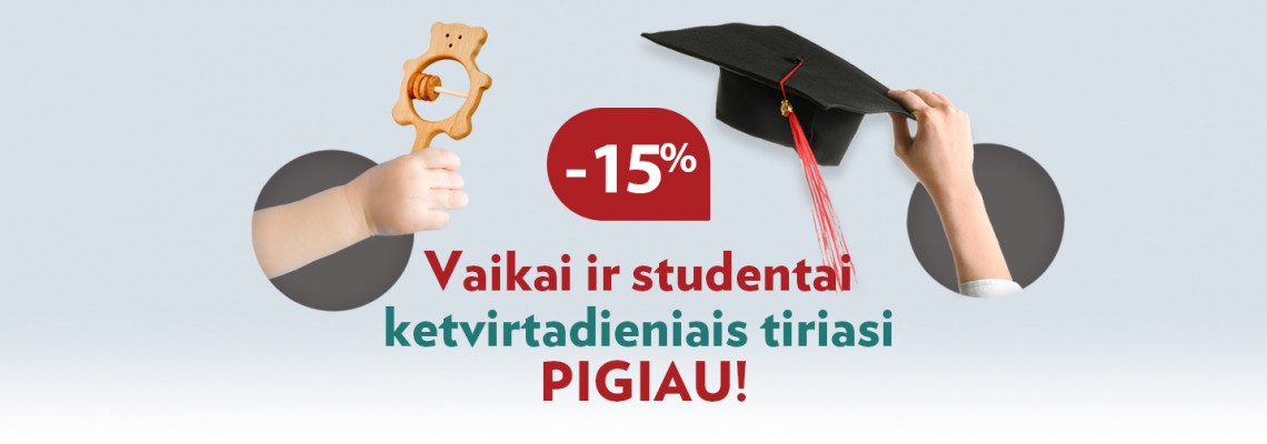 Vaikai ir studentai